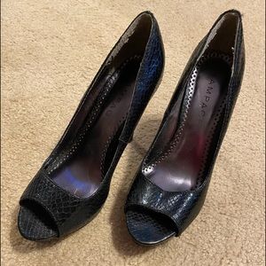 Black heels by Rampage 7.5